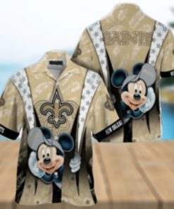 New Orleans Saints nfl mickey mouse Hawaiian Shirt custom for fan