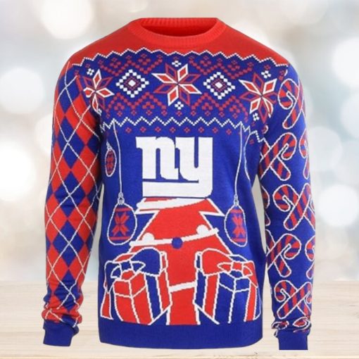 New York Giants Big Gift Parttern Ugly Christmas Sweaters