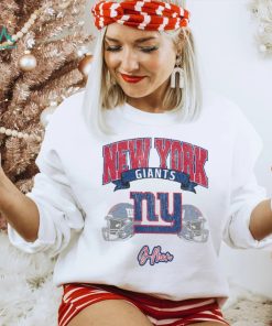 New York Giants Gameday Couture Passing Time Pullover Shirt