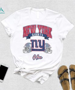 New York Giants Gameday Couture Passing Time Pullover Shirt