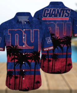 New York Giants Logo Coconut Tropical Hawaiian Shirt Beach Gift For Fans