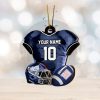 NFL New York Giants Mickey Mouse Christmas Ornament