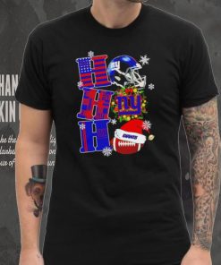 New York Giants NFL ho ho ho Christmas shirt