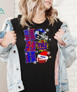 New York Giants NFL ho ho ho Christmas shirt