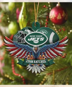 New York Jets Decorations, Eagles Christmas Ornaments