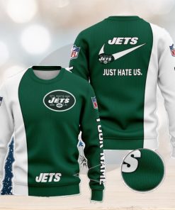 New York Jets NFL Just Hate Us Personalized For Fans Sweater New