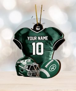 New York Jets NFL Sport Ornament Custom Name And Number