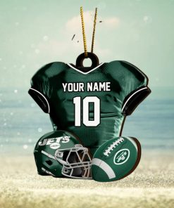 New York Jets NFL Sport Ornament Custom Name And Number