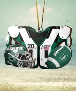 New York Jets NFL Sport Ornament Custom Your Name And Number