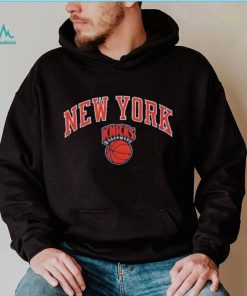 New York Knicks Mitchell & Ness Hardwood Classics There and Back Pullover Shirt