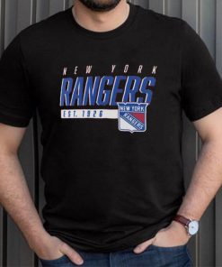 New York Rangers Fanatics Branded Bottle Rocket T Shirts
