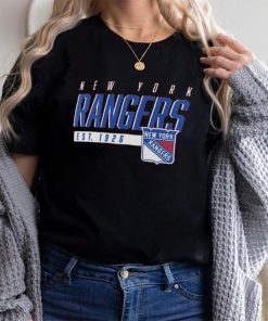New York Rangers Fanatics Branded Bottle Rocket T Shirts