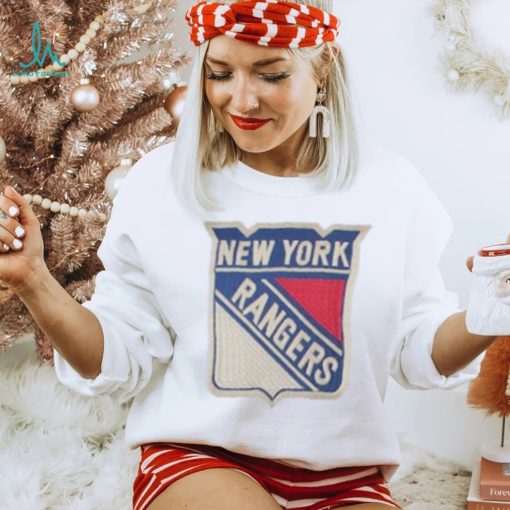 New York Rangers Red Jacket Heathered Hillwood T Shirt