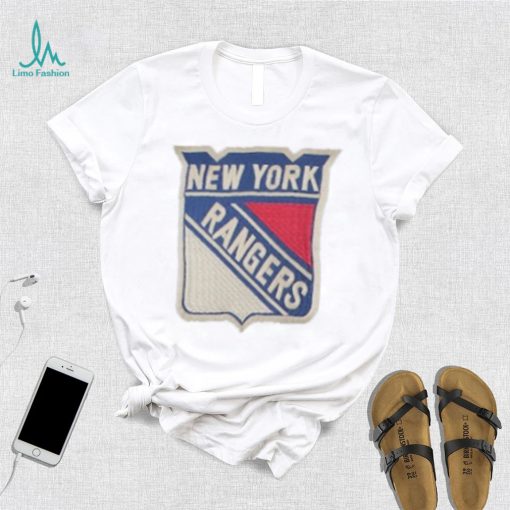 New York Rangers Red Jacket Heathered Hillwood T Shirt