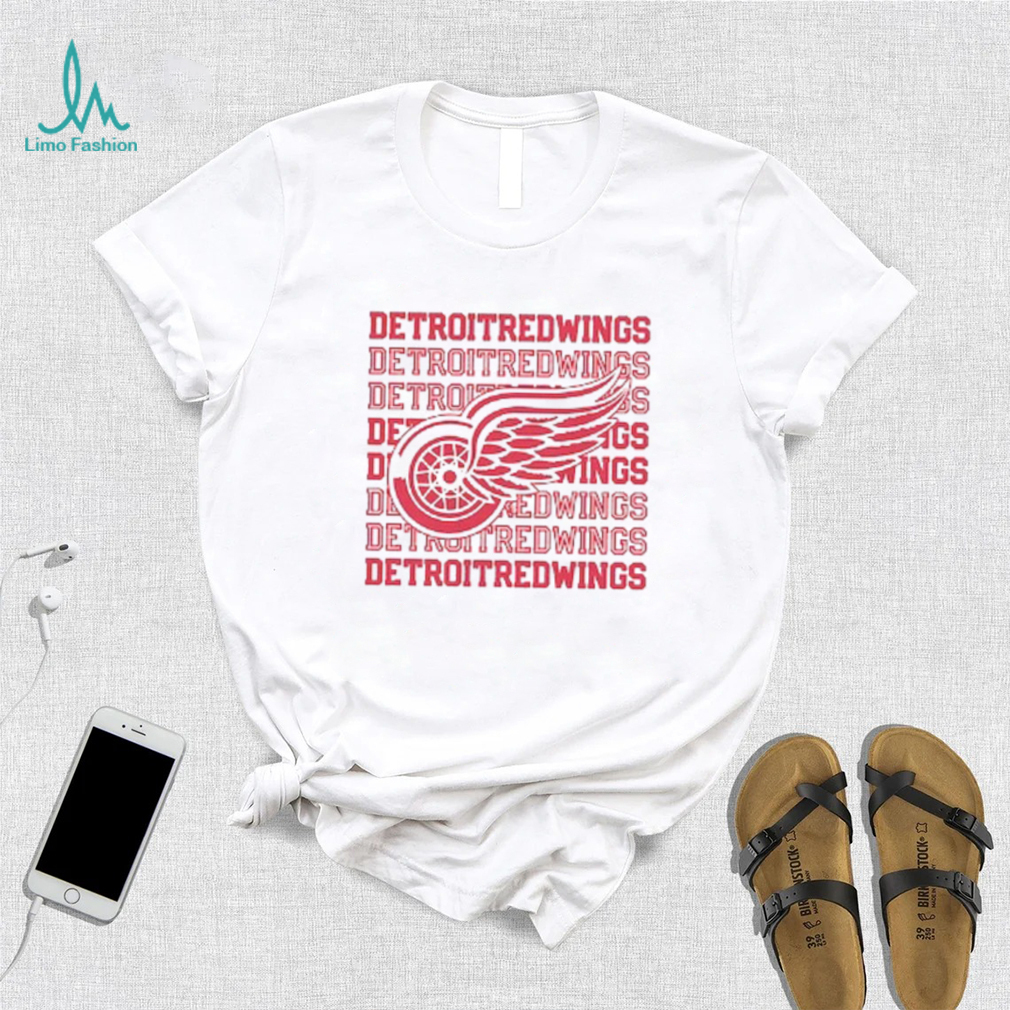 Newborn & Infant Detroit Red Wings Chad & Jake White Retro Shirt Newborn & Infant Detroit Red Wings Chad & Jake White Retro Shirt