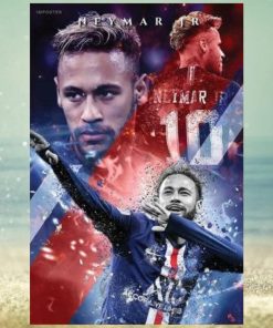 Neymar Jr. Football Poster