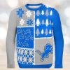 Russell Wilson 3 Seattle Seahawks Ugly Christmas Sweaters