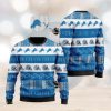 Seattle Seahawks Snowflakes Reindeer Pattern Xmas Ugly Christmas Sweaters