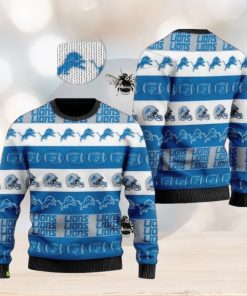 Nfl Detroit Lions Christmas Parttern Ugly Christmas Sweaters