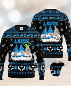 Nfl Detroit Lions Gnome Ugly Christmas Sweaters