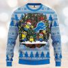 Nfl Detroit Lions Rick And Morty Ugly Christmas Sweaters