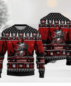 Nfl Jack Skellington San Francisco 49Ers Ugly Christmas Sweaters