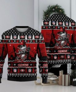 Nfl Jack Skellington San Francisco 49Ers Ugly Christmas Sweaters