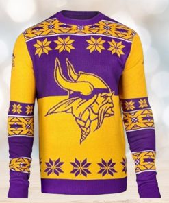 Nfl Minnesota Vikings Big Log Ugly Christmas Sweaters