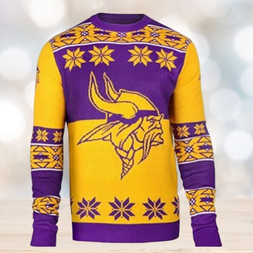 Nfl Minnesota Vikings Big Log Ugly Christmas Sweaters