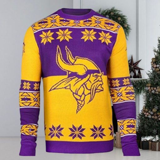 Nfl Minnesota Vikings Big Log Ugly Christmas Sweaters