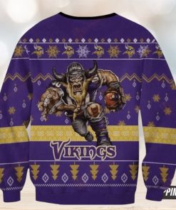 Nfl Minnesota Vikings Funny Mascot Ugly Christmas Sweaters