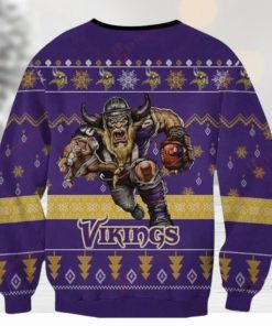 Nfl Minnesota Vikings Funny Mascot Ugly Christmas Sweaters