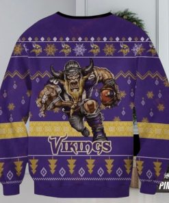 Nfl Minnesota Vikings Funny Mascot Ugly Christmas Sweaters