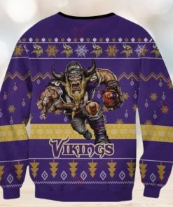 Nfl Minnesota Vikings Funny Mascot Ugly Christmas Sweaters