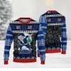 Baltimore Ravens Horror Movie Halloween Ugly Christmas Sweaters