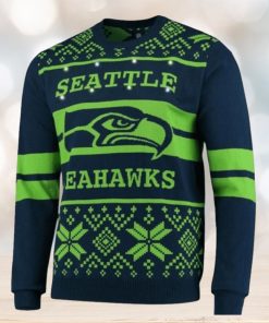 Nfl Seattle Seahawks Green Design Ugly Christmas Sweaters