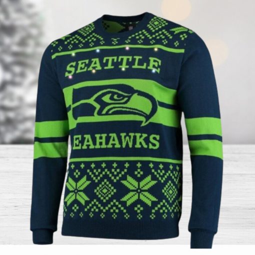 Nfl Seattle Seahawks Green Design Ugly Christmas Sweaters