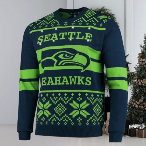 Nfl Seattle Seahawks Green Design Ugly Christmas Sweaters