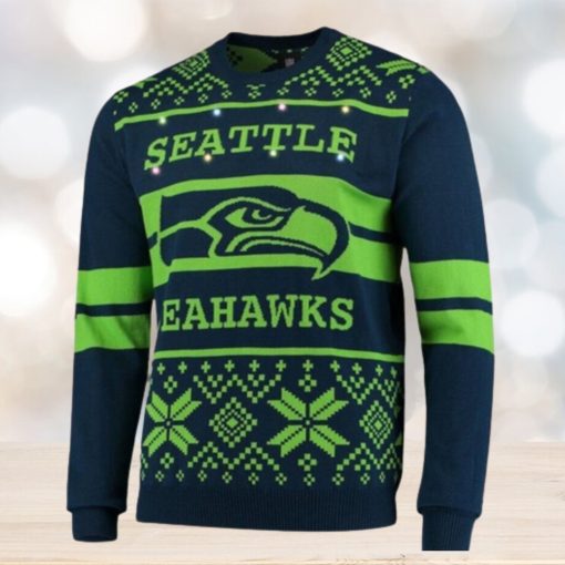 Nfl Seattle Seahawks Green Design Ugly Christmas Sweaters