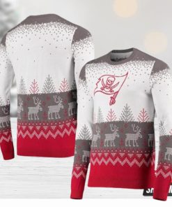 Nfl Tampa Bay Buccaneers Reindeer Parttern Ugly Christmas Sweaters