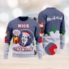 Aw Geez Moment Sweater Rick and Morty Christmas Sweater