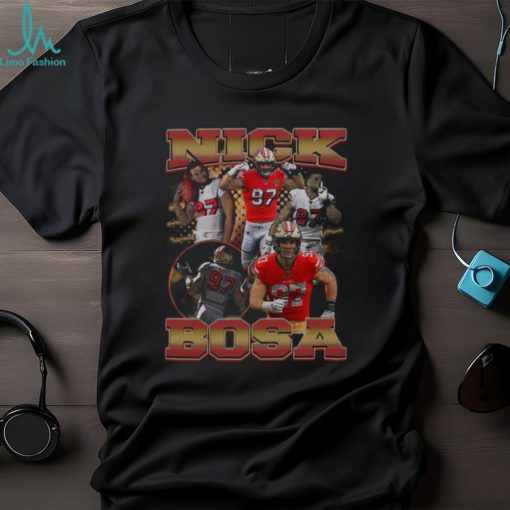 Nick Bosa Shirt, Retro Football