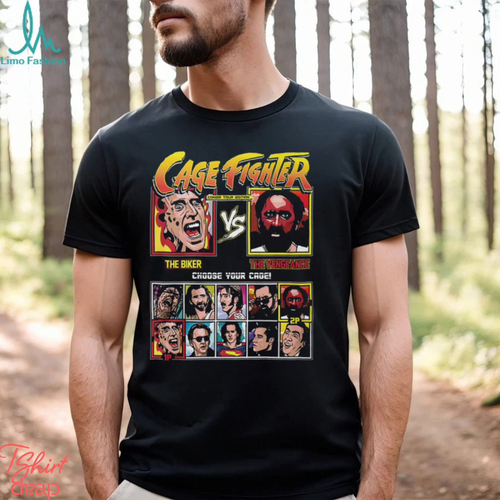 Nicolas Cage Fighter Shirt Nicolas Cage Fighter Shirt