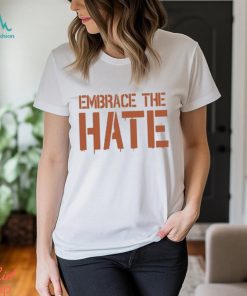 Nicole Wearing Texas Embrace The Hate Shirt