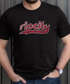 Nike 2023 24 City Edition Portland Trail Blazers Black Boxy T Shirt