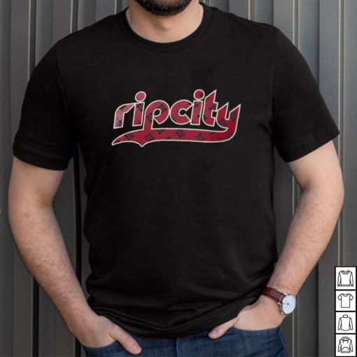 Nike 2023 24 City Edition Portland Trail Blazers Black Boxy T Shirt