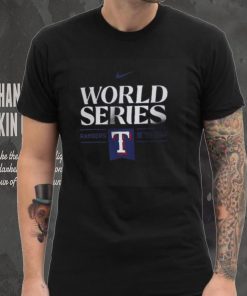 Nike 2023 World Series Bound Texas Rangers Authentic Collection Dugout T Shirt