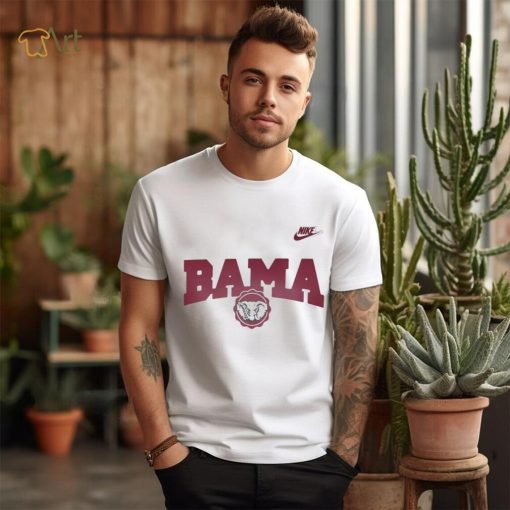 Nike Alabama Crimson Tide White Max90 JV T Shirt