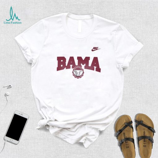 Nike Alabama Crimson Tide White Max90 JV T Shirt