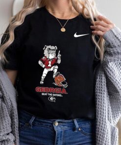 Nike Black Georgia Bulldogs FL GA Rivalry T Shirt